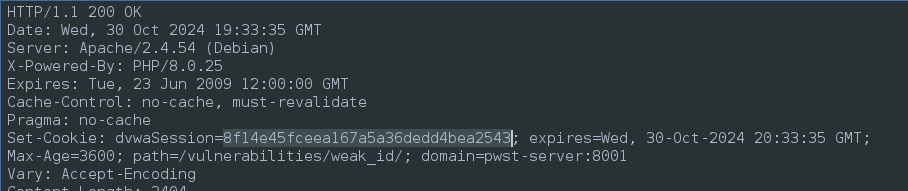 Probably a hash generated as a session ID
